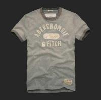 heren abercrombie fitch korte tees lichtgrijs Shop Rotterdam ejbh6722